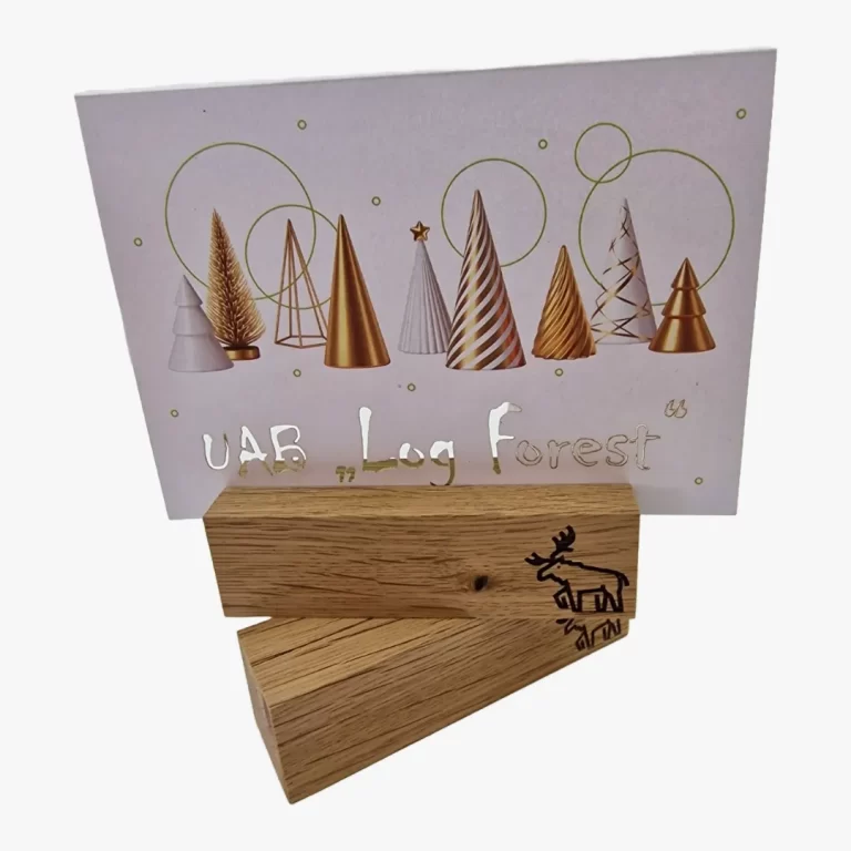 Popierinis atvirukas, išpjautas lazeriu – dekoratyvus ir preciziškai išpjaustytas dizainas, tinkamas šventėms ar verslui.