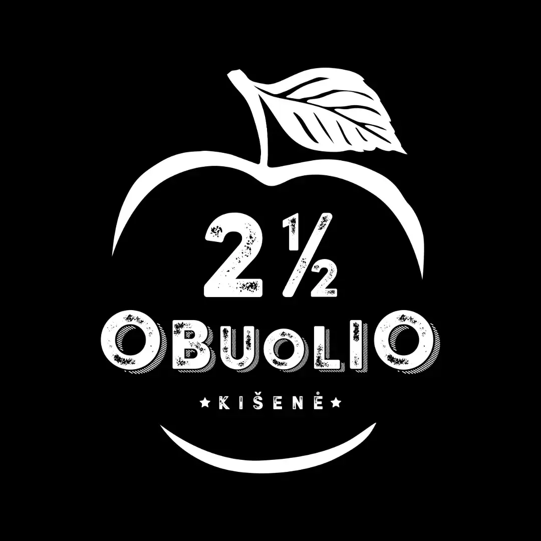Du su puse obuolio