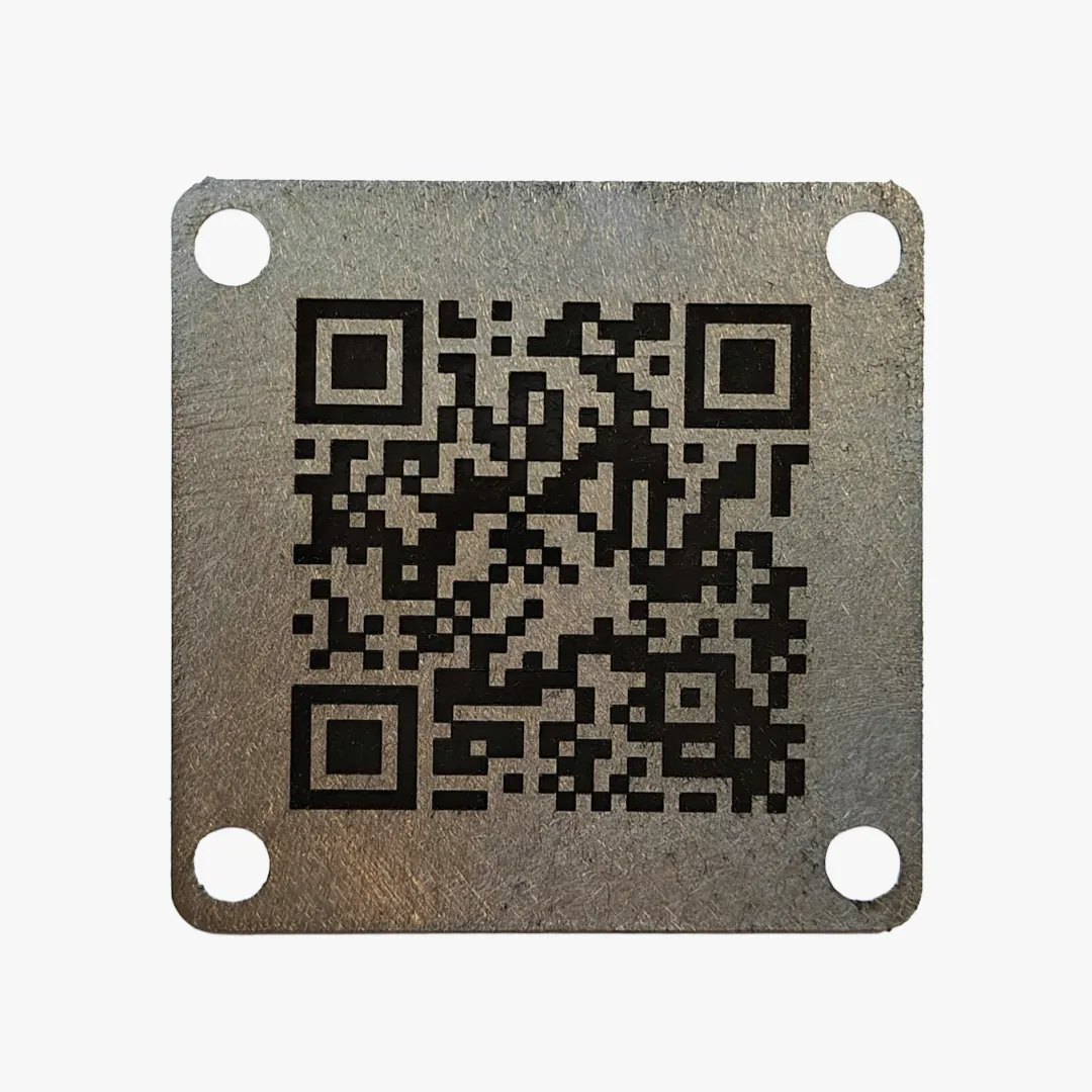 Graviruota NP prisukama plokštelė su QR kodu